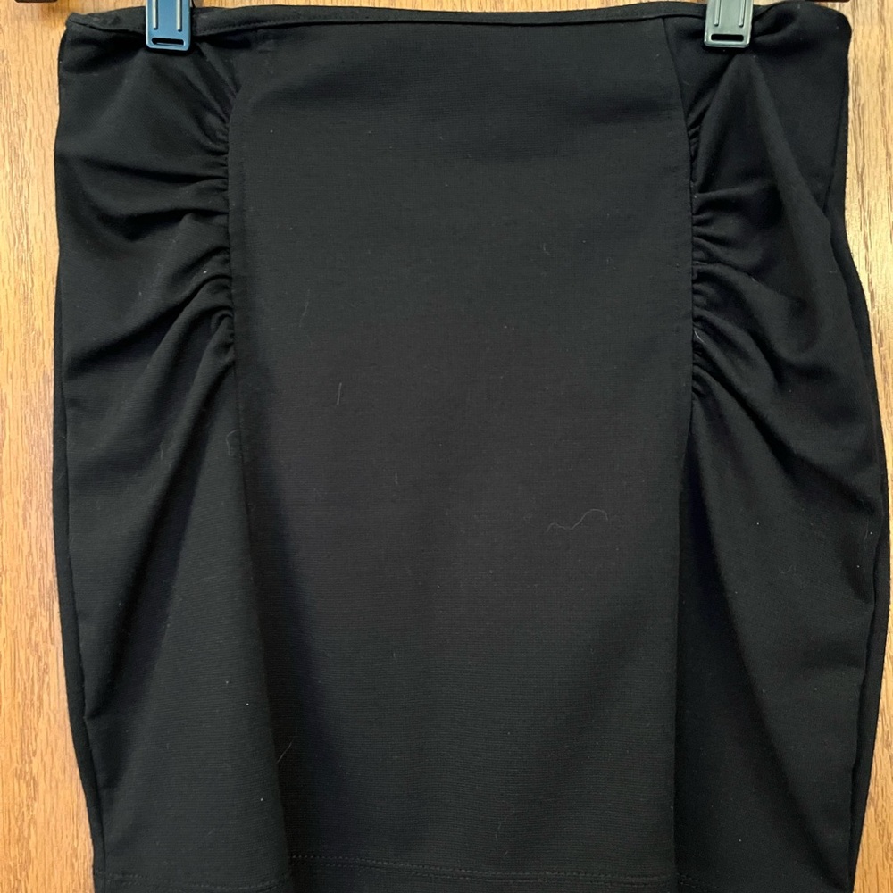 Little black skirt!